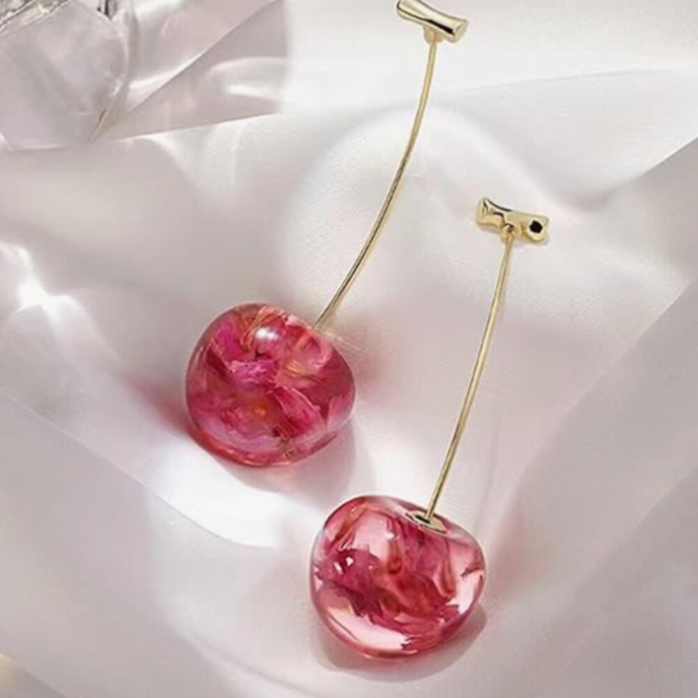 ANTHROPOLOGIE Cherry Earrings - Picture 6 of 6